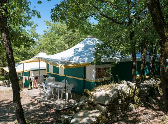 Отель Camping Les Reflets Du Quercy Crayssac Экстерьер фото